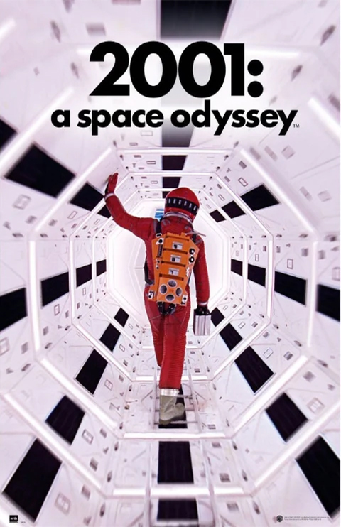 Poster for 2001: A space Odyssey 3