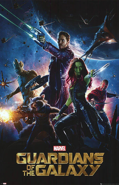 Poster for Guardians of the galaxy 1